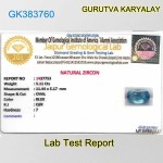 RATTI-5.64 (5.11ct) BLUE ZIRCON